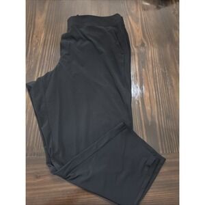 ATHLETA Brooklyn Ankle Pant Women's Size 20 Black Featherweight Stretch